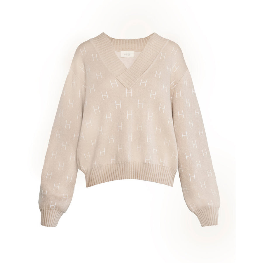 Hést - Linda V-neck sweater