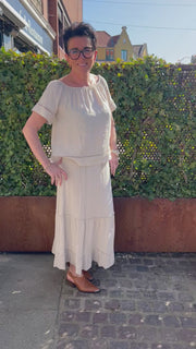 Sorbet - Fontanelle skirt - Sand