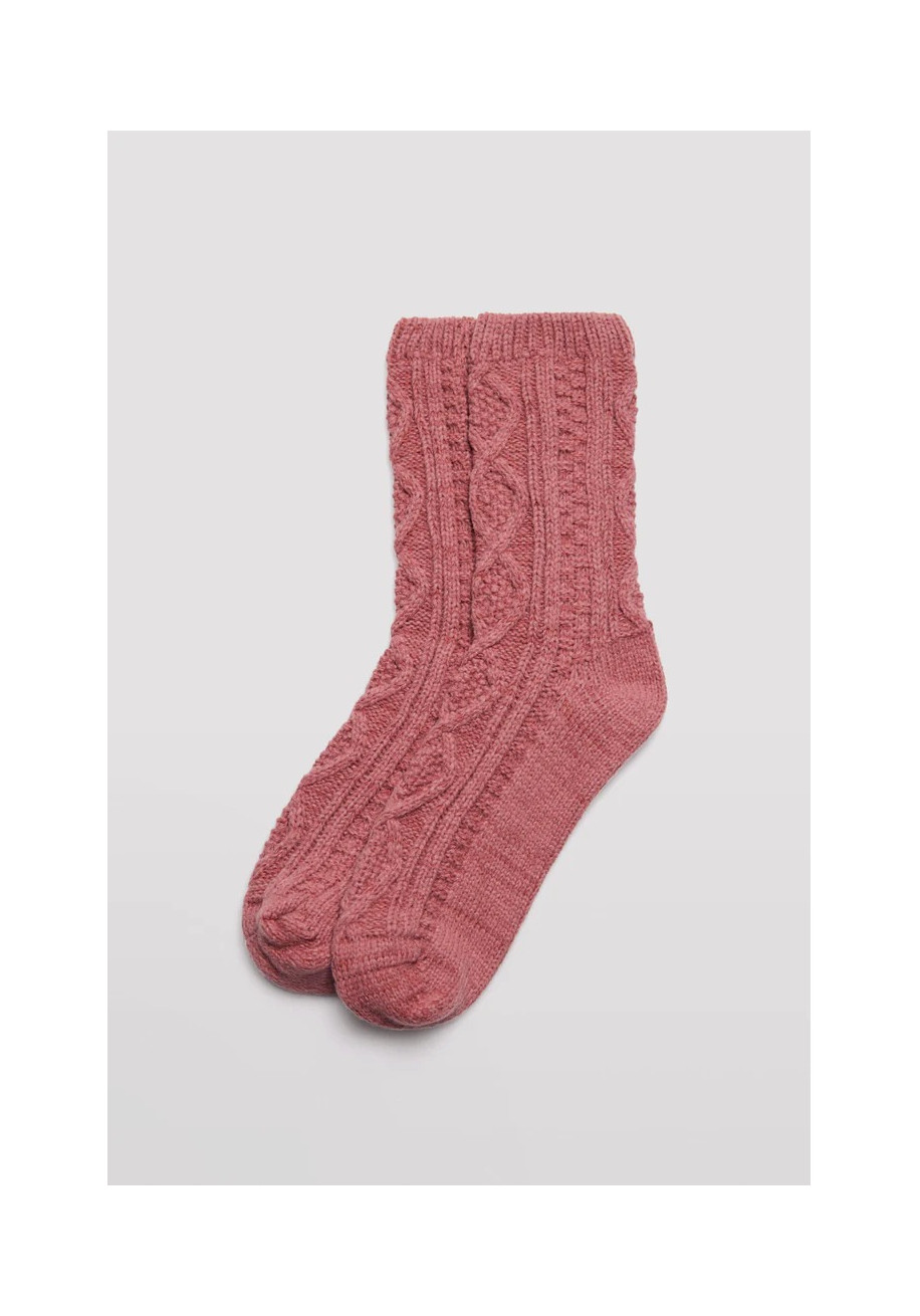 Ysabel Mora - Extra soft cuffless Sock - Rosa