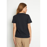 Bruun & Stengade -  Adrianne Regular Fit T-shirt - Black