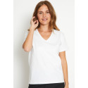 Bruun & Stengade - Adrianne Regular Fit T-shirt - White
