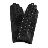Gloves with studs Gold