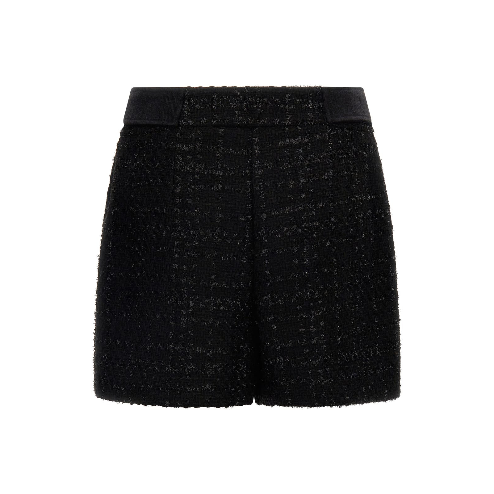 Guess - Clarissa Tweed Shorts - Sort - Butik Maddox
