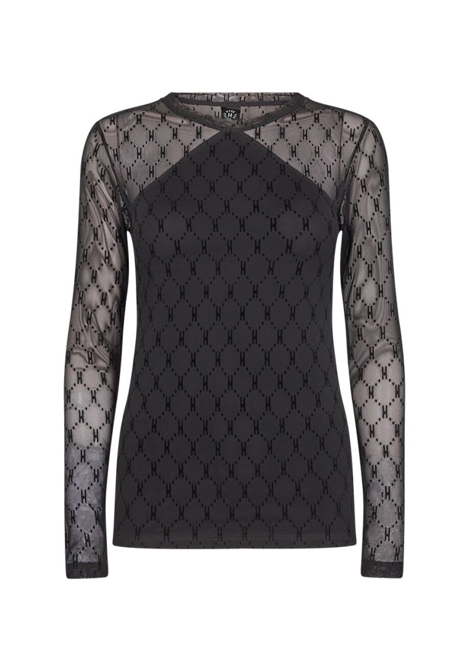 Hype the Detail - Mesh Bluse 
