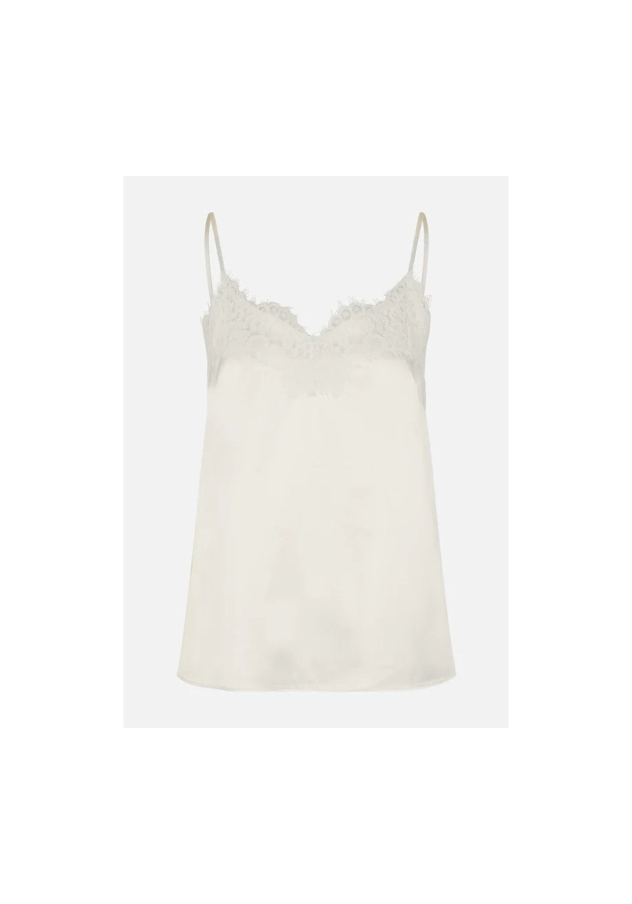 Rosemunde - Silke chemise - ivory 