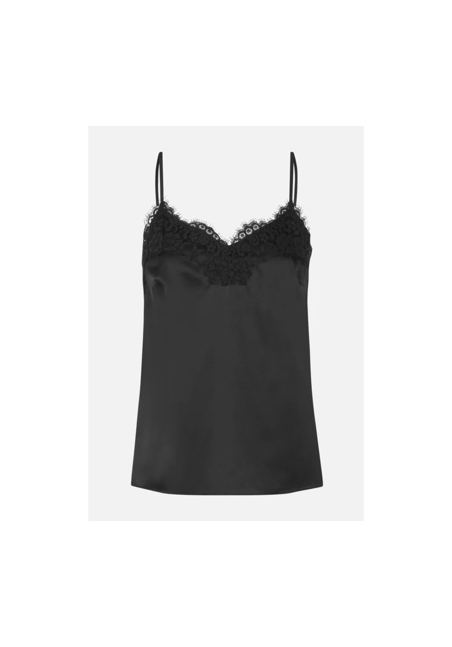 Rosemunde - Silke Chemise - sort 