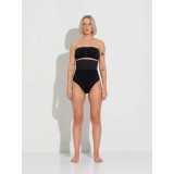 Lykkeland ateliér - High Waist g-streng - Sort