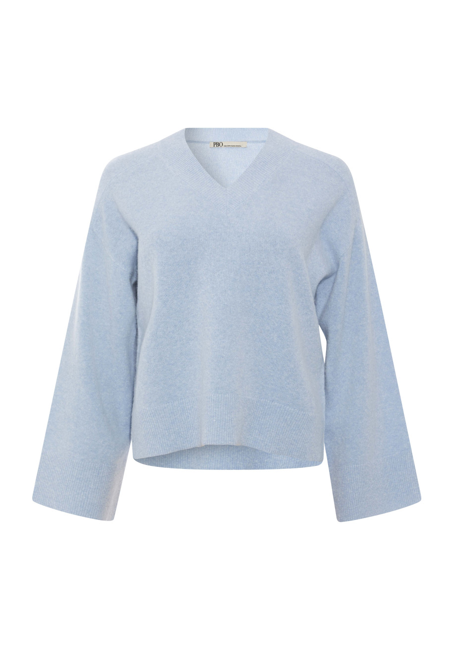 PBO- Prio Knit Sweater - Blue Melange