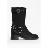 Luca kort biker boot - sort 