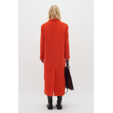 InWear - Tanay Long coat - deep orange 