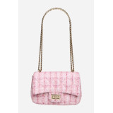 Rich & Royal - Mini tweed bag - pink