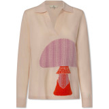 Charlotte Sparre - Collar knit - mushroom cream