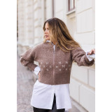 Hést - Märtha cardigan - brown