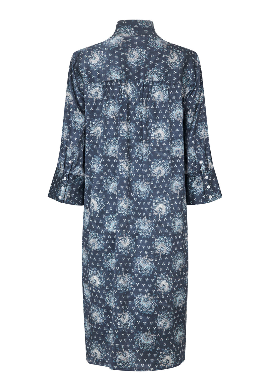 Dea Kudibal - Kamillesdea shirt dress - Ikebana blue
