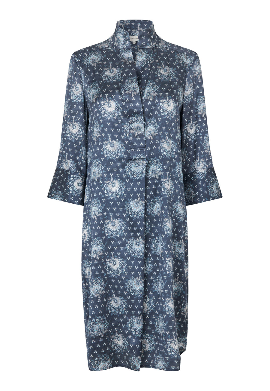 Dea Kudibal - Kamillesdea shirt dress - Ikebana blue