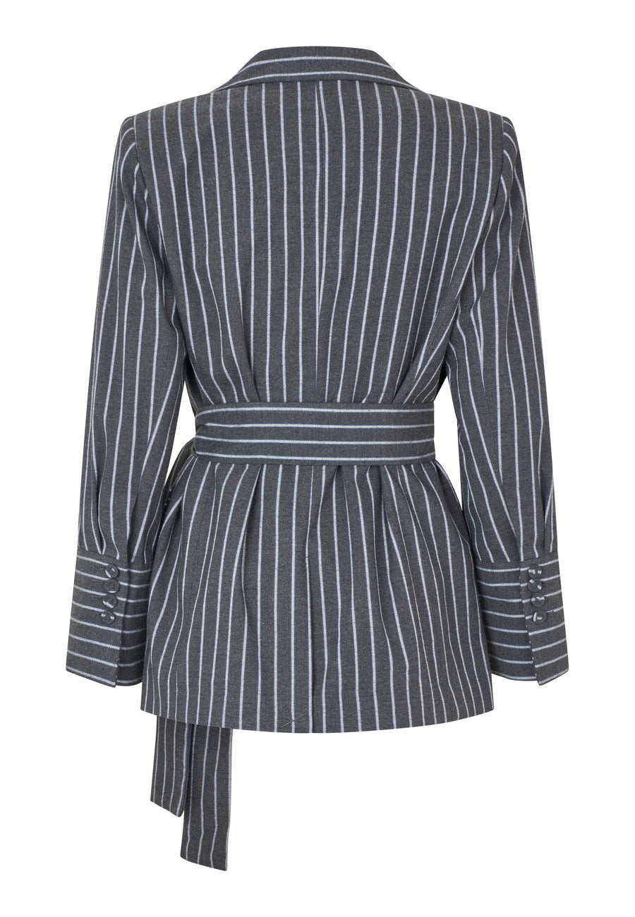 Dea Kudibal - Amaldea blazer - Grey stripe