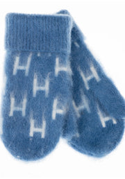 Hést - Asta mittens - Light Blue