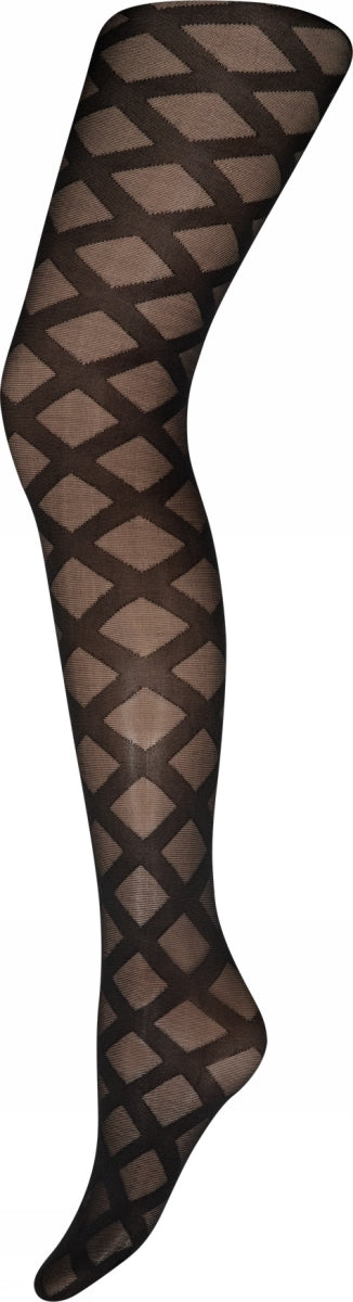 Hype the Detail - Kryds tights 30D - sort