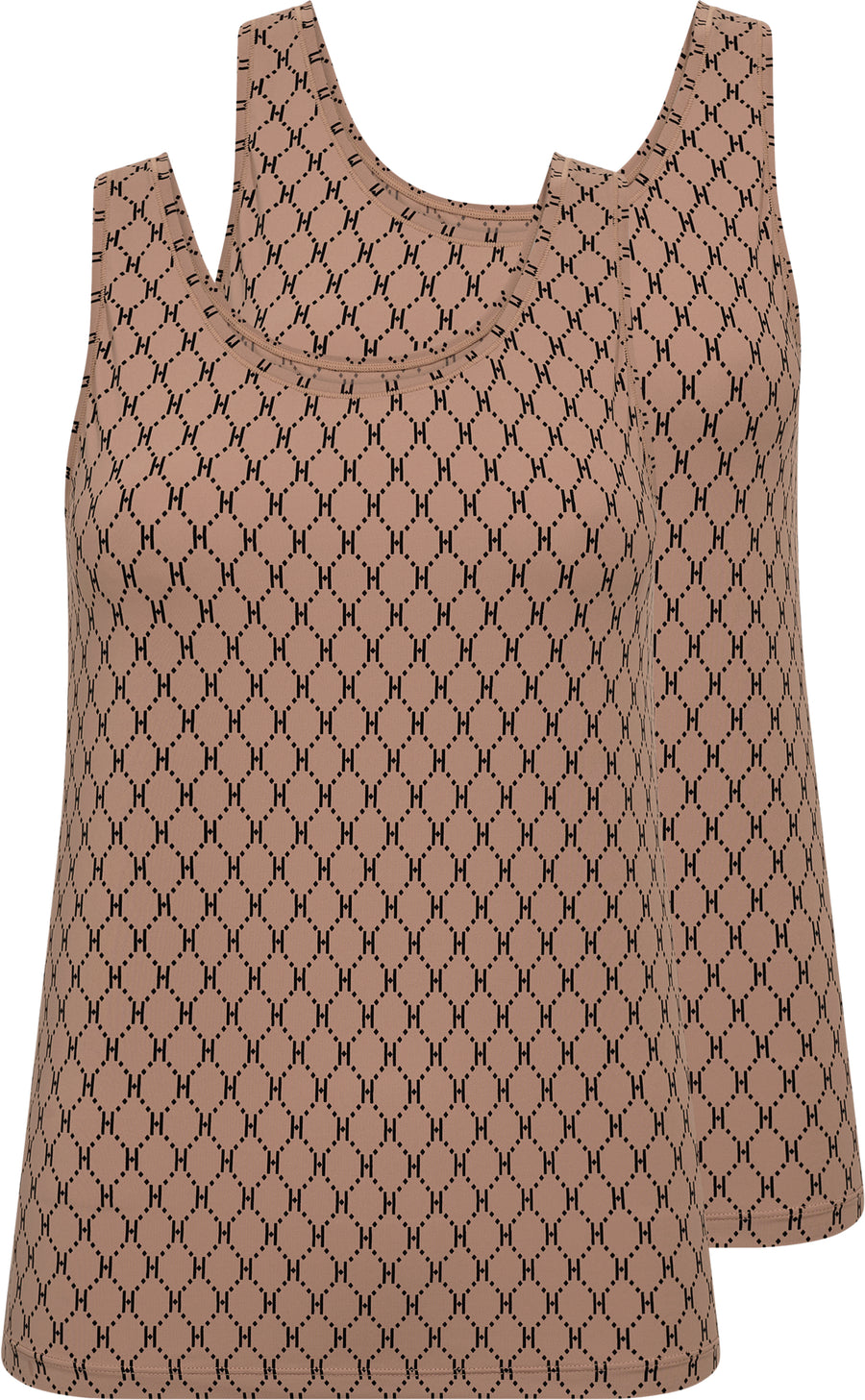Hype the Detail - 2pak singlet logo - Beige