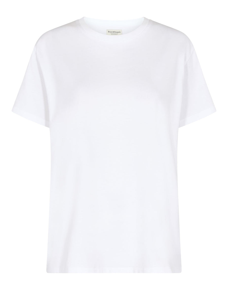 Bruun & Stengade -  Luna T-shirt - White