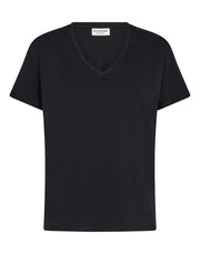 Bruun & Stengade -  Adrianne Regular Fit T-shirt - Black