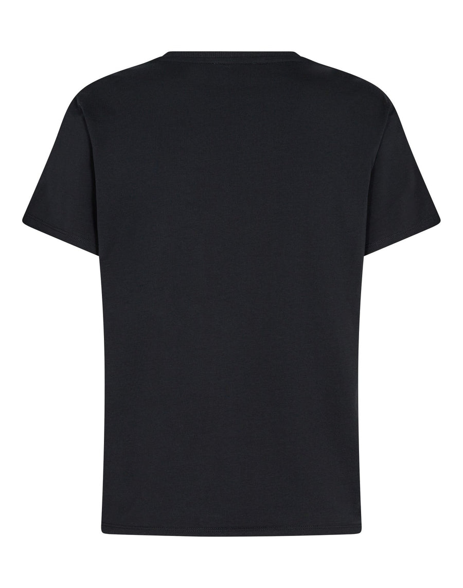 Bruun & Stengade -  Adrianne Regular Fit T-shirt - Black