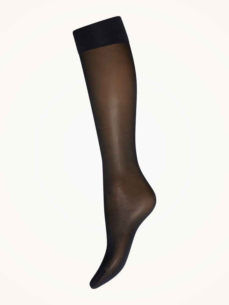 Wolford - Satin Touch 20 knæstrømpe Admiral