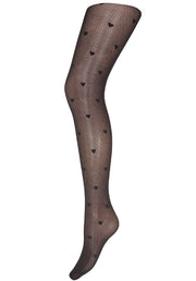 Hype the Detail -  Heart Tights - Black