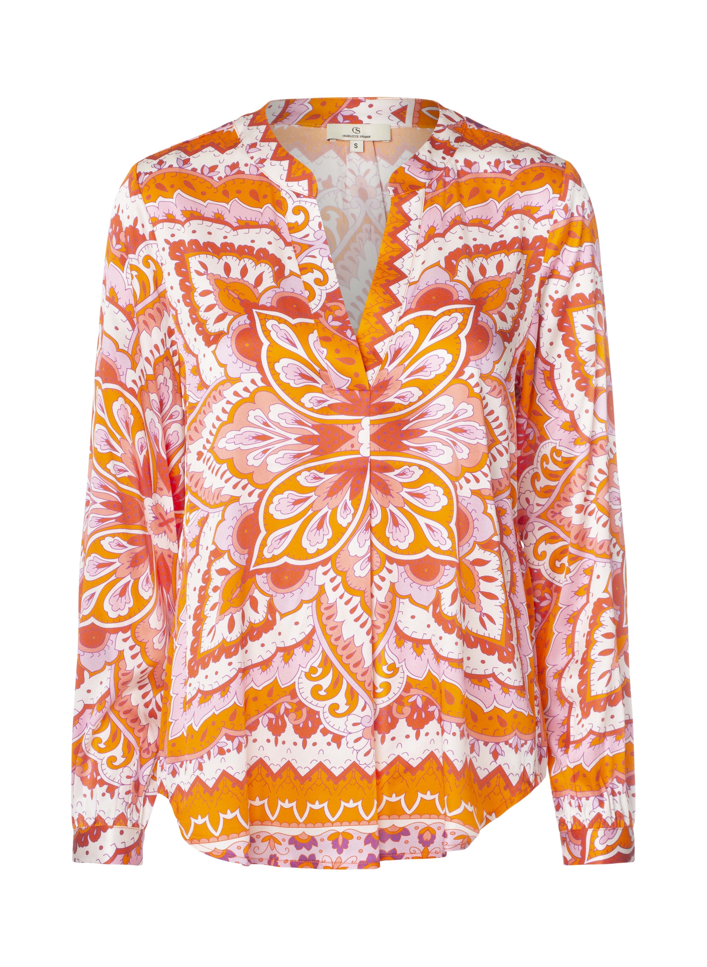 Charlotte Sparre - Spark Bluse Springtime - Orange