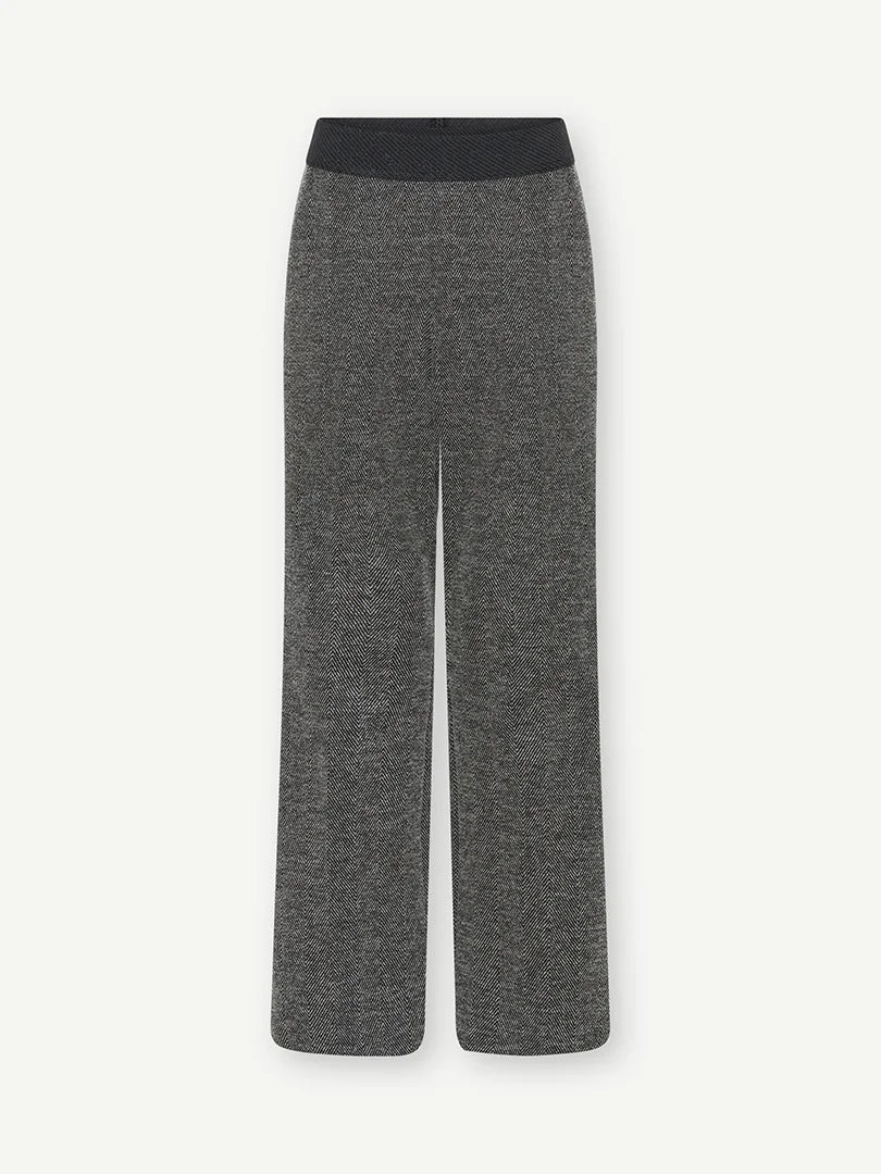 Gustav - Marit jersey pants - Black