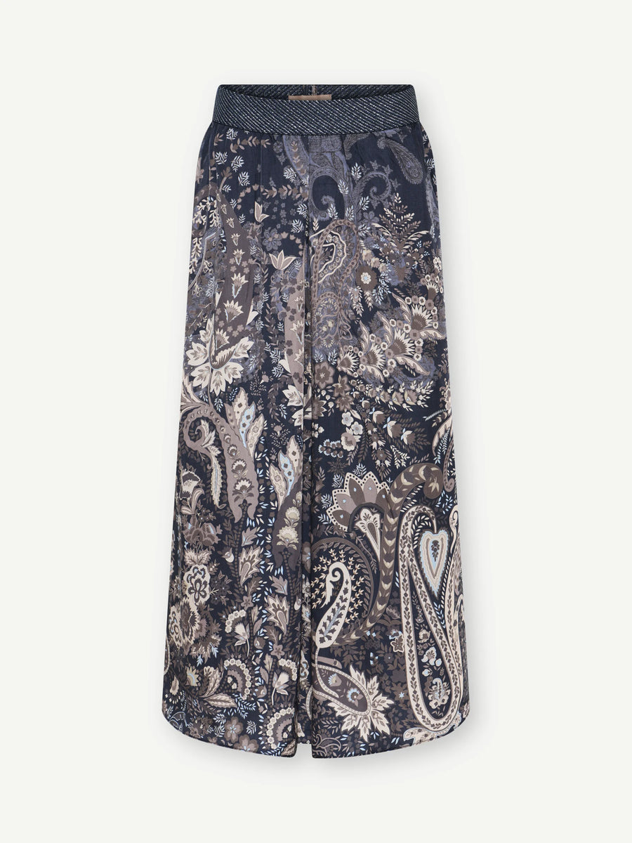 Gustav - Leise long skirt - 	After Midnight w. Print