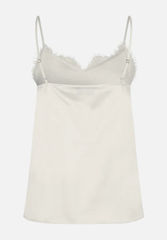 Rosemunde - Silke chemise - ivory 