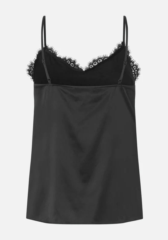 Rosemunde - Silke Chemise - sort 