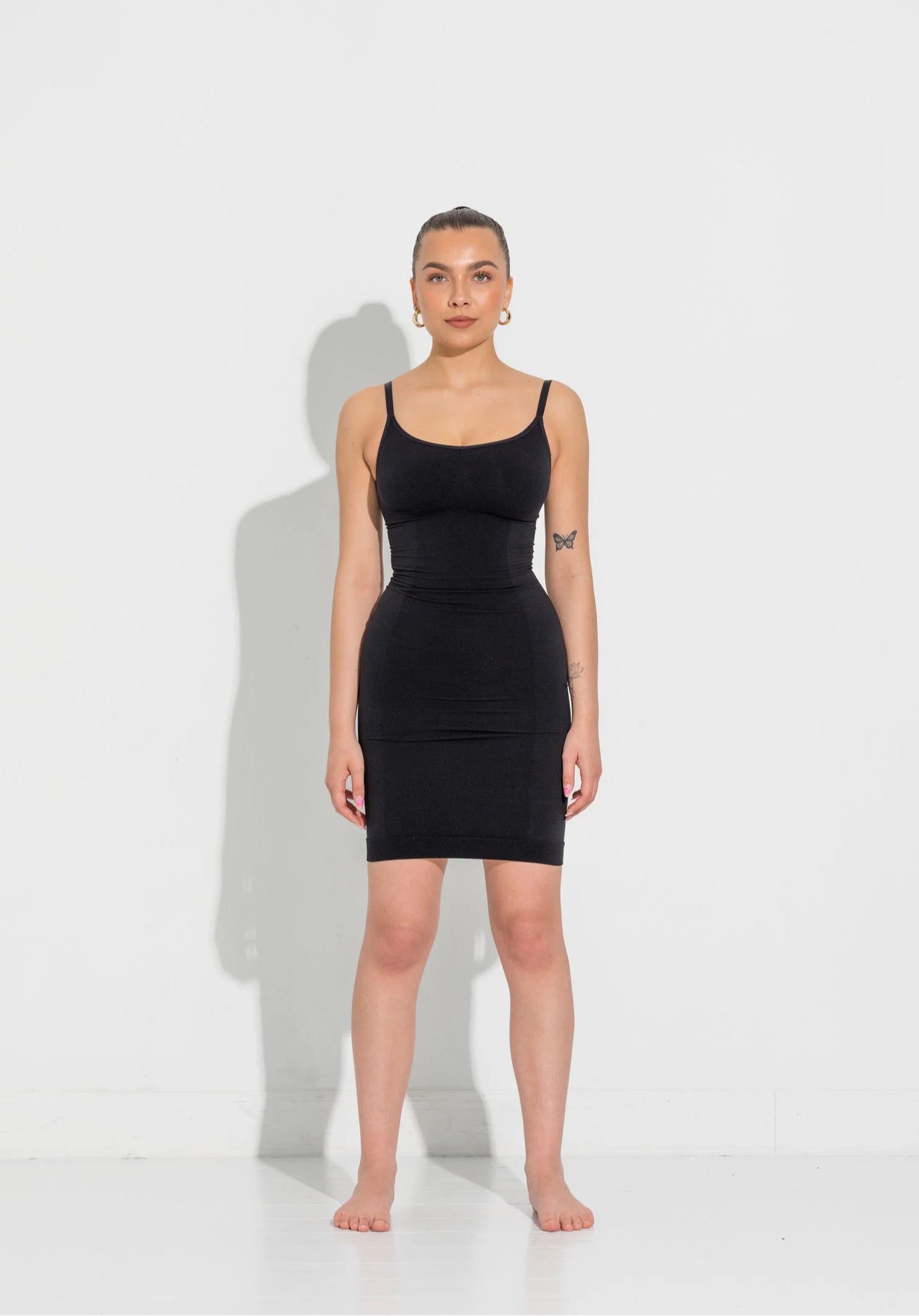 Lykkeland Ateliér - Slip Dress - Sort