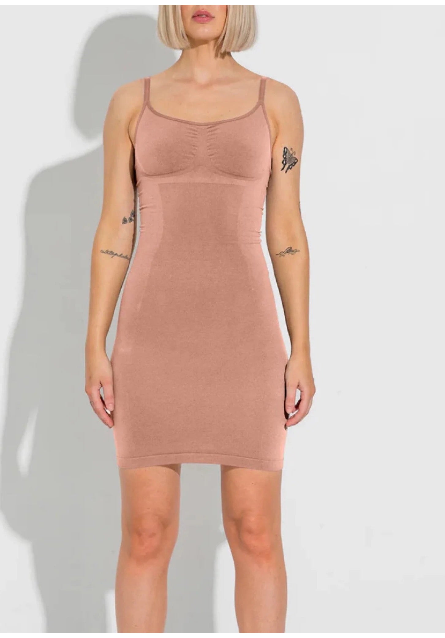 Lykkeland Ateliér - Slip Dress - Tan