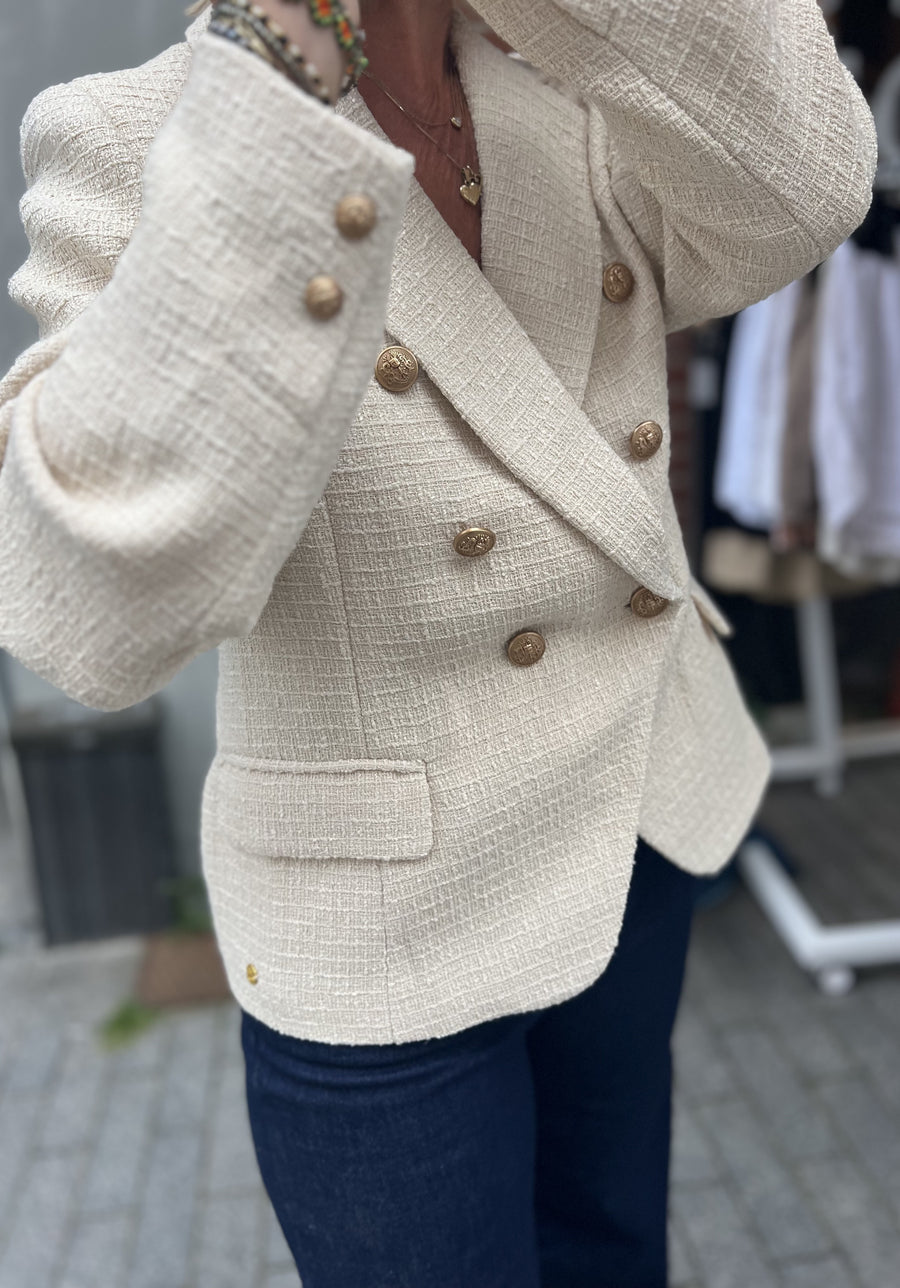 PBO - Crombie Blazer - Ecru