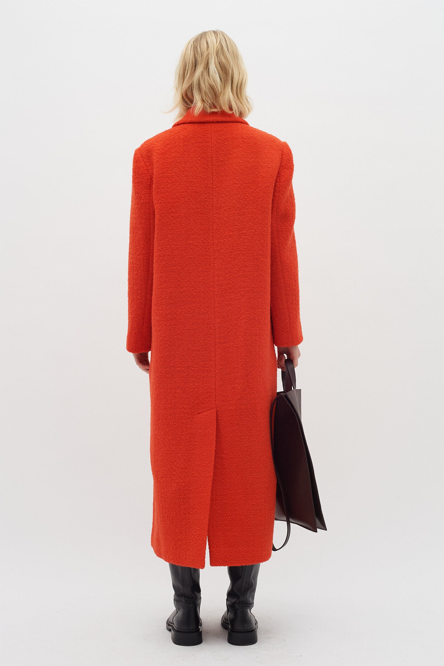 InWear - Tanay Long coat - deep orange 