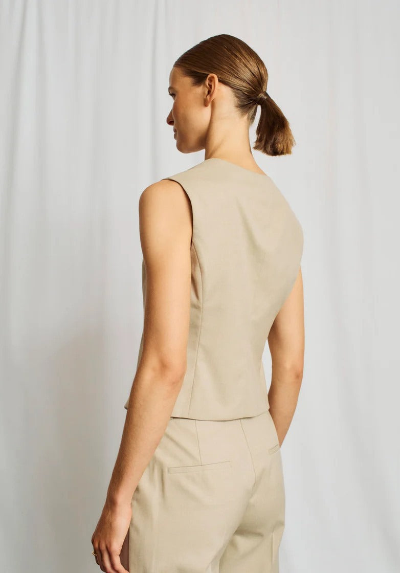 Bruun & Stengade - Decima Vest - Sand