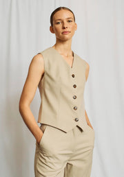 Bruun & Stengade - Decima Vest - Sand