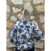 Gaspar - Aarhus Print Shirt - blå