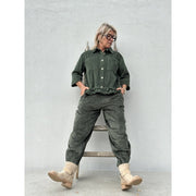 Gaspar - Colorado Corduroy pant - Bottle green