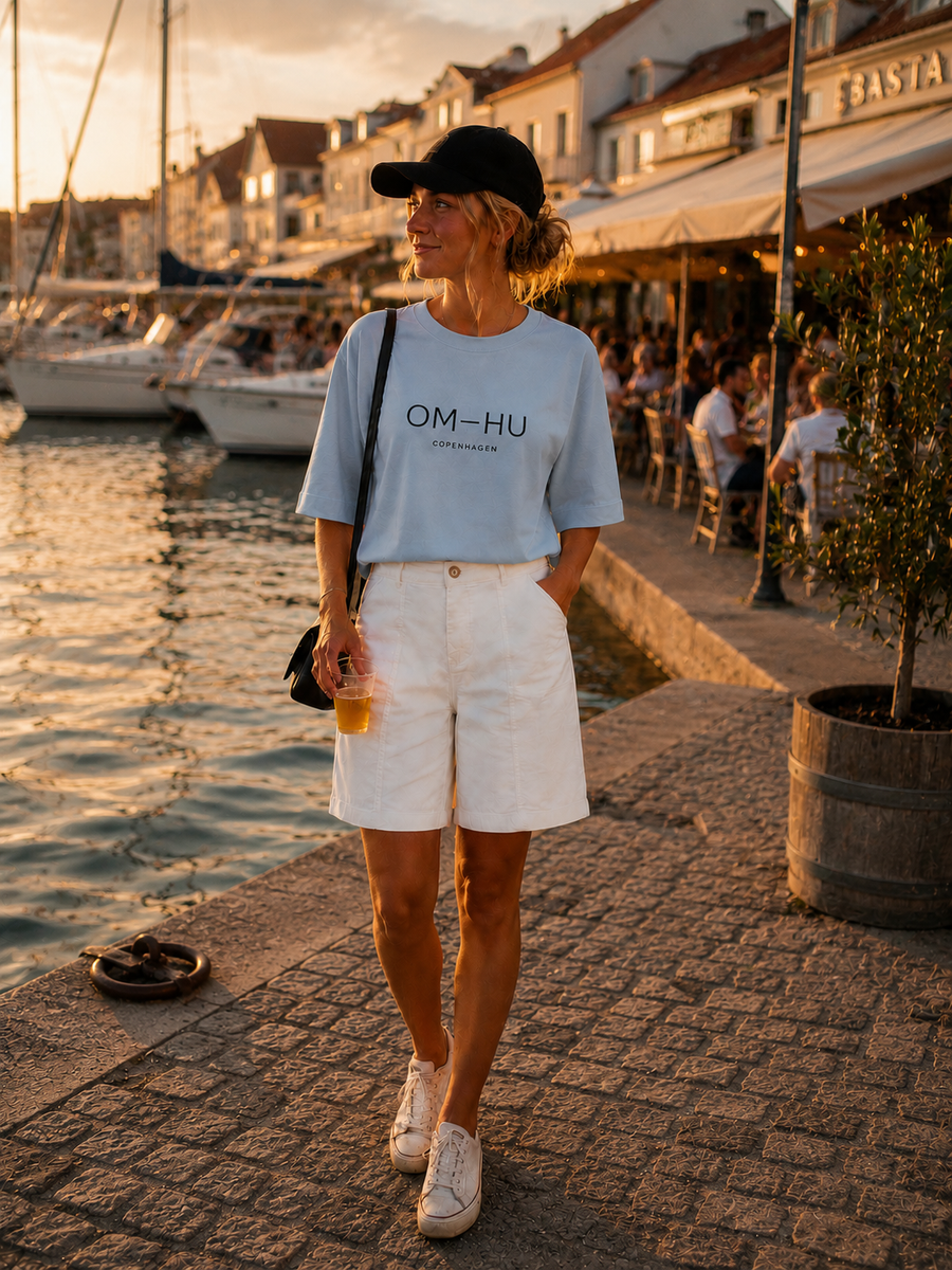 OM-HU - Marlo Shorts - Hvid