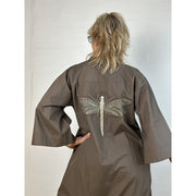 Gaspar - Mumbai Poplin dress - Brown