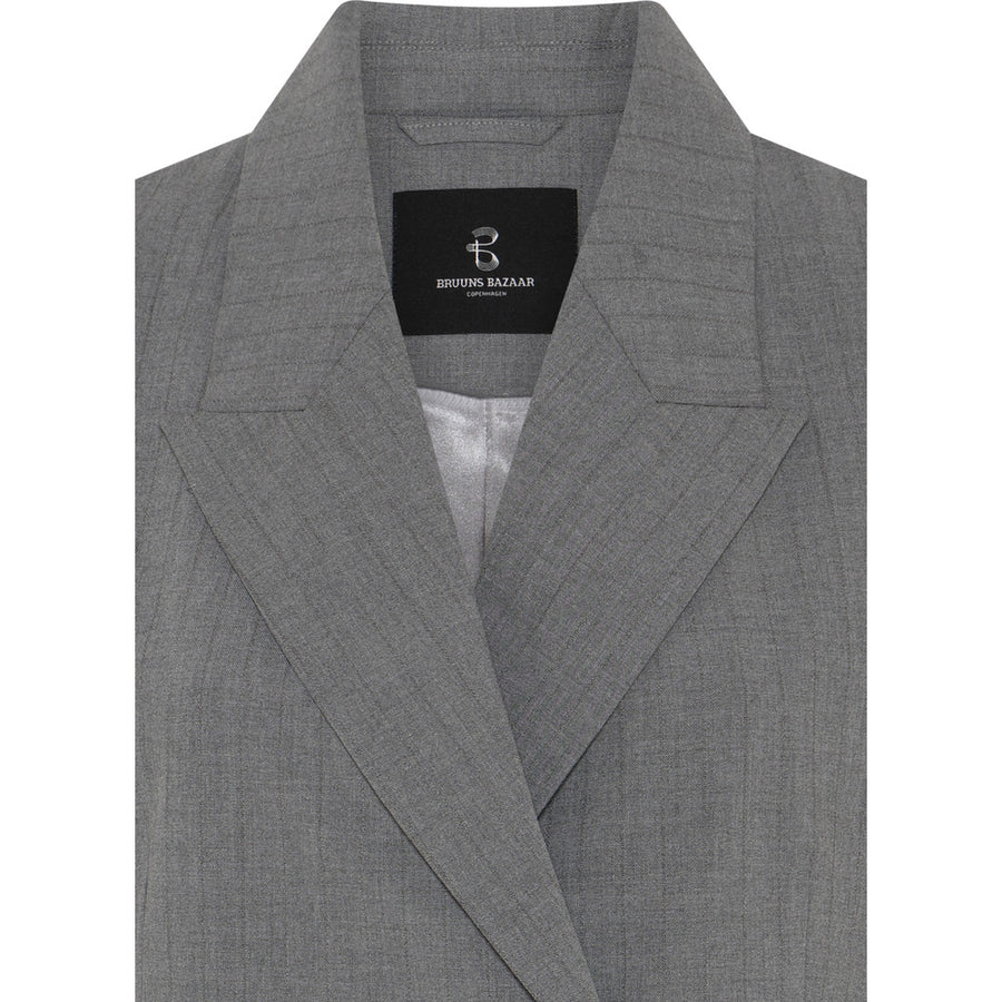 Bruuns Bazaar - Latania Linis waistcoat - Grey