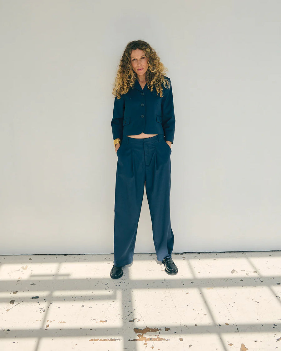 La Rouge - Cara pants - Dark navy