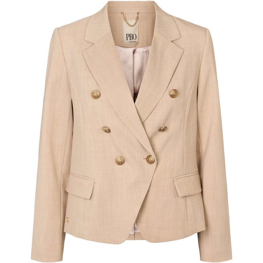 PBO - Crombie blazer - Sand Melange