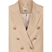 PBO - Crombie blazer - Sand Melange