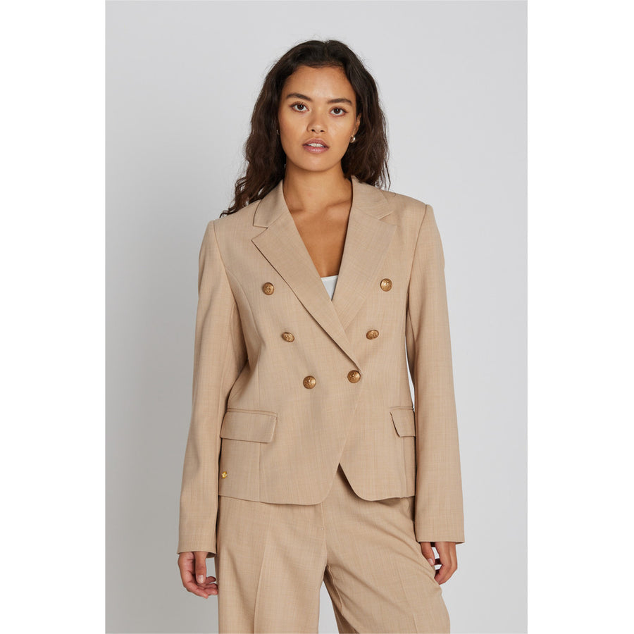 PBO - Crombie blazer - Sand Melange