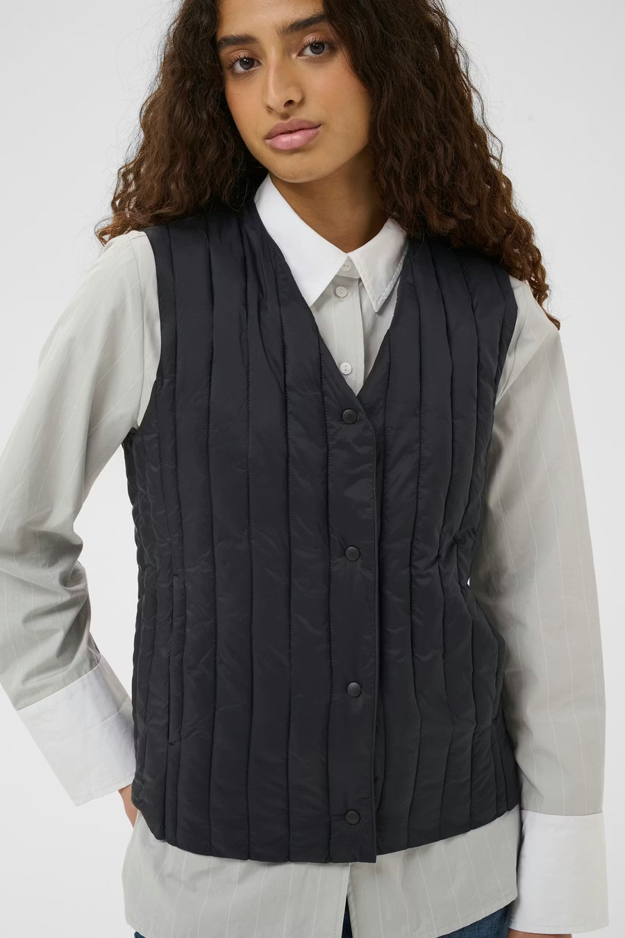 InWear - Glyn waistcoat - Black