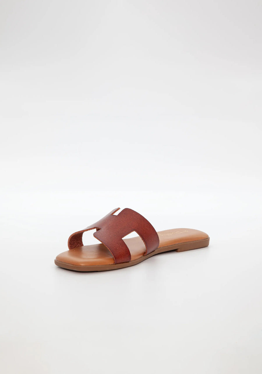 Duffy - Slippers - Camel